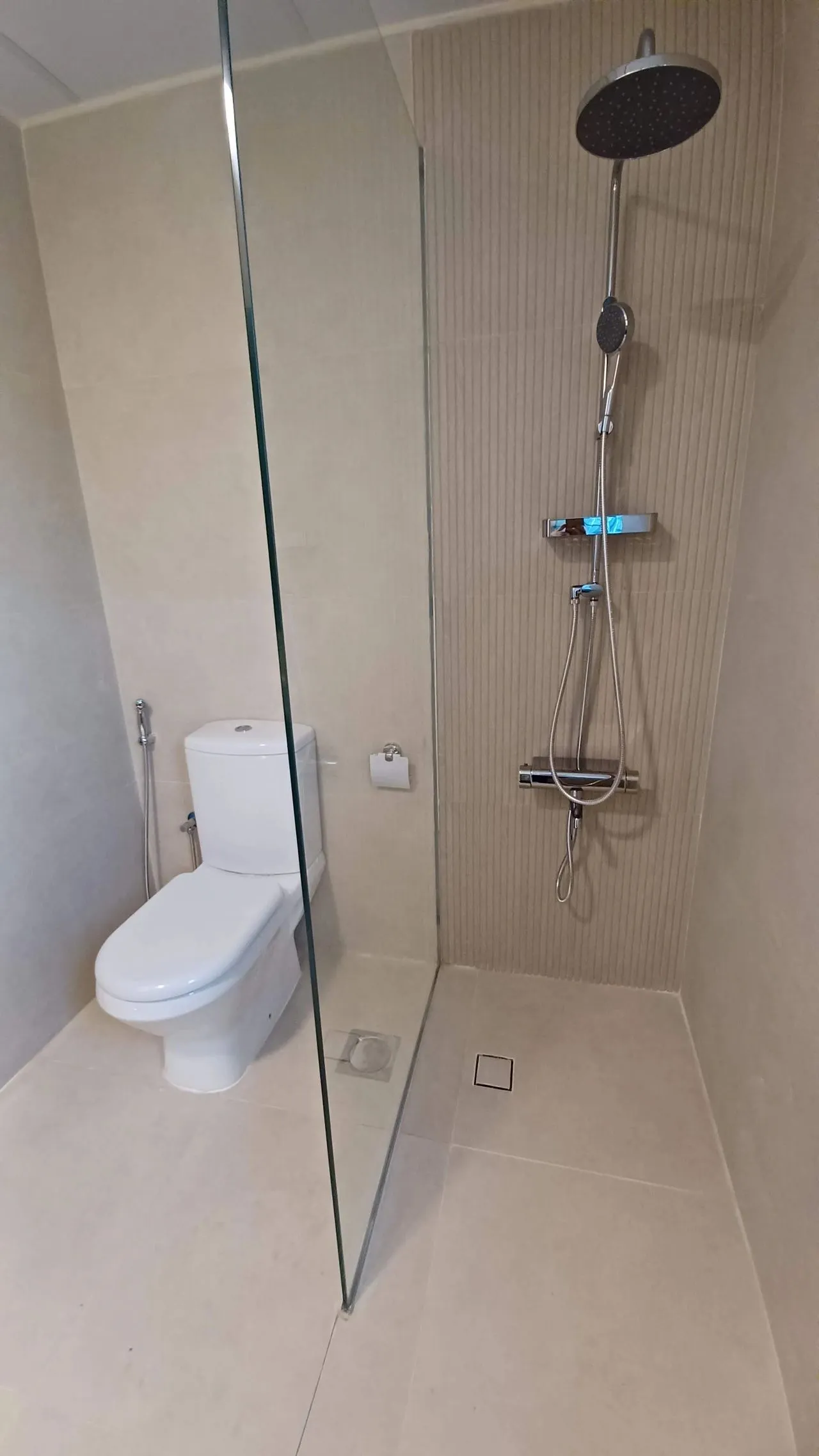After renovation of the bathroom
