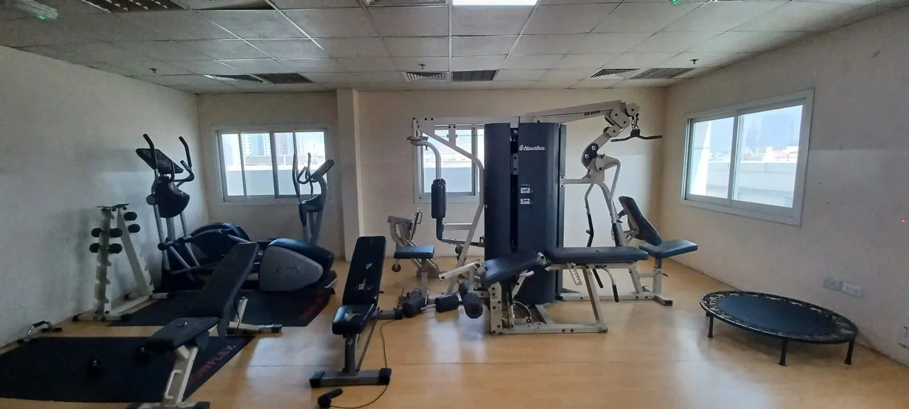 Initial State of the Gym that Needed Renovation