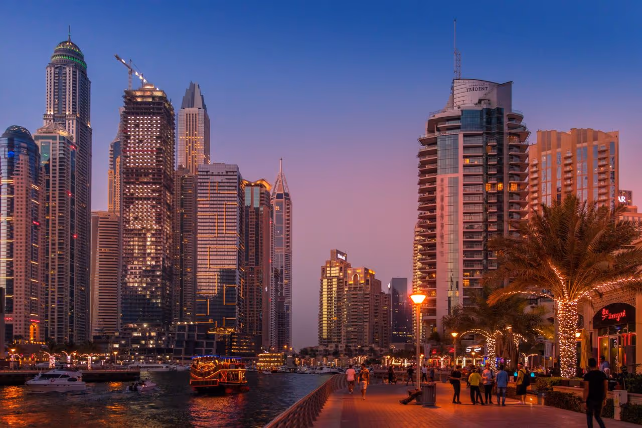 Dubai skyline and real estate market overview